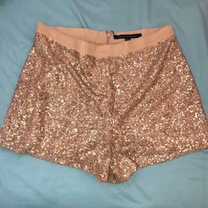 Sparkly shorts, worn twice, from French Connection